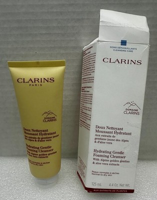 Clarins Doux Nettoyant Moussant Hydratant Foaming Cleanser 4.4oz