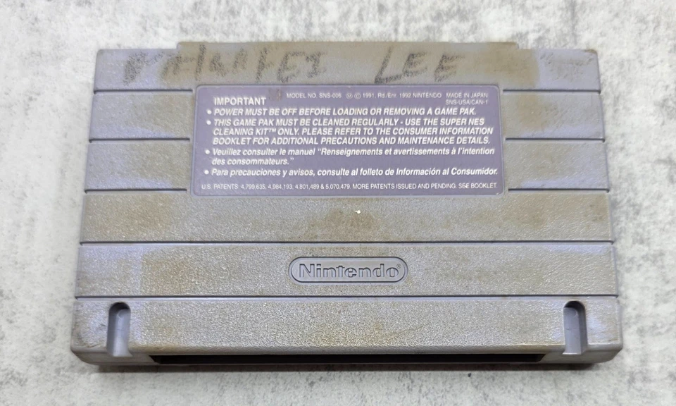 Cybernator for the Nintendo Super Nintendo SNES - Tested and works! - Image 2 of 4