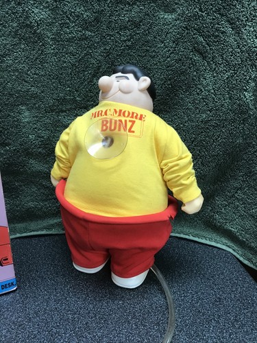 Vintage Mr. C. More Bunz Mooning Doll Novelty Gag Gift with Box Air Pump Toy