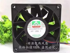 1 Pc. New MGA12024YB-O38 12038 DC24V 1.08A 12CM 3-Wire Cooling Fan