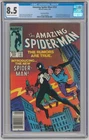 Amazing Spider-Man #252 CGC 8.5 VF+ OW/W Pages