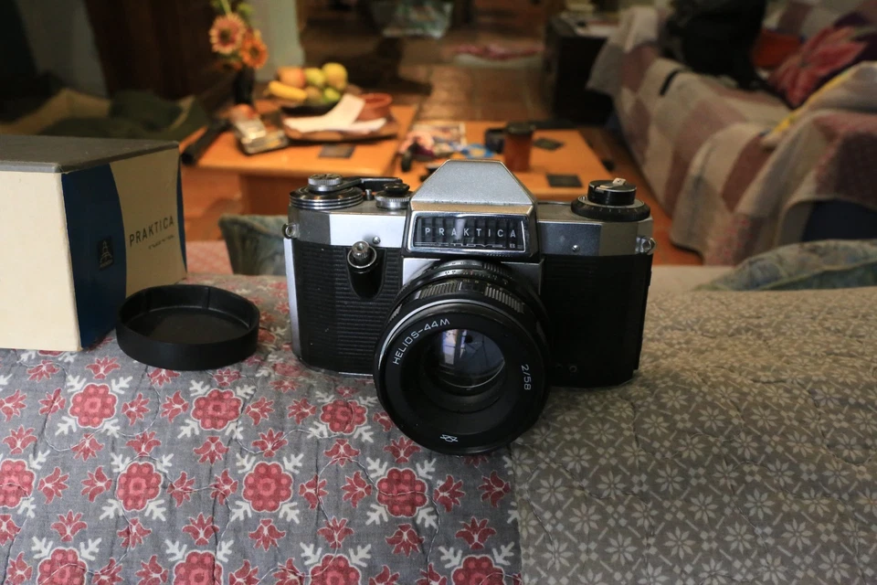 Praktica nova B 35mm SLR  1960's avec Helios objectif 2 58mm - Photo 3/4