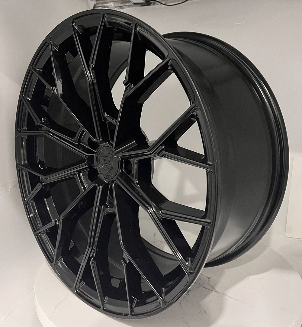 4 HP3 20 inch STAGG Gloss Black Rims fits MASERATI GRANTURISMO S 2008 - 2013