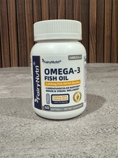 Omega-3 Fish Oil 2000mg 360 EPA 240 DHA 60 Softgels New