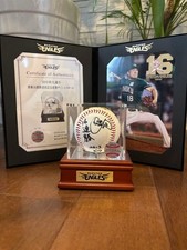 [Official team] Masahiro Tanaka autographed ball commemorating 16 consecutive