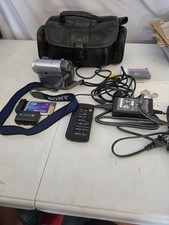 Sony Handycam DCR-TRV19 MiniDV Camcorder Bundle AC Adapter Remote Bag TESTED