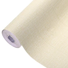 Grasscloth Peel and Stick Wallpaper 15.7"x394" Textured Wallpaper Beige