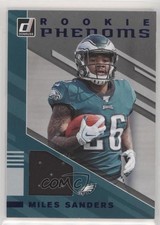 2019 Panini Donruss Rookie Phenom Jerseys Blue Miles Sanders #RPJ-22 0c6