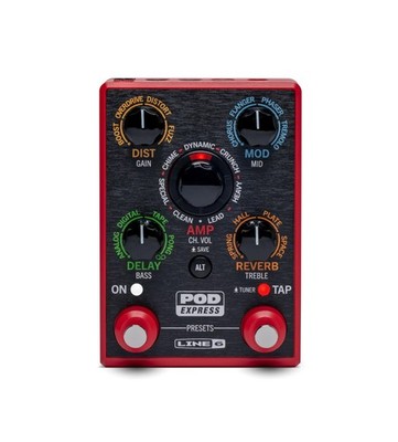Line 6 POD Express Guitar Amp Simulator Amp/Effects Processor Multi-Effects NEW