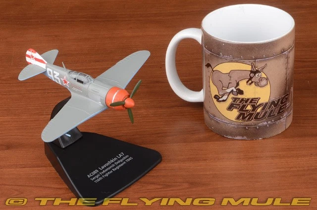 Oxford Diecast 1:72 La-7 Fuerza Aérea Soviética 156th GFAR Sergei Dolgushin Blanco 93 Foto 4 de 4
