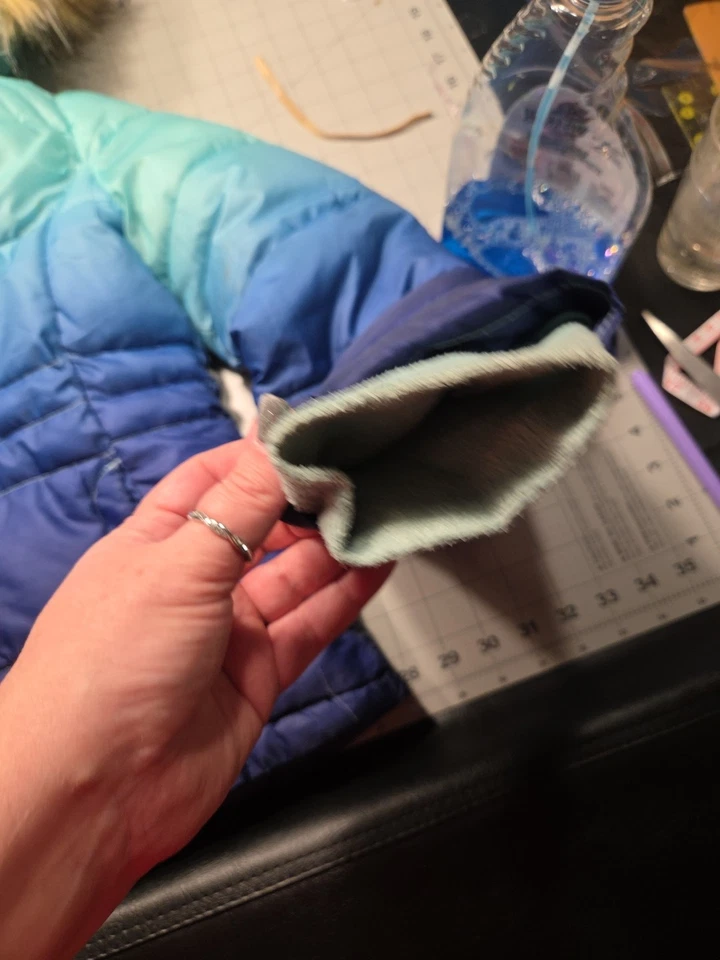 Так хорошо для жизни девочек Puff куртка размер 10/12. Хорошее состояние товара б/у синий - Изображение 4 из 4