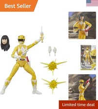Lightning Collection 6-Inch Mighty Morphin Yellow Ranger Collectible Action F...