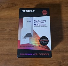 Netgear EX7500 Wall-Plug AC2200 Nighthawk X4S Tri-Band WiFi Mesh Extender W/Box