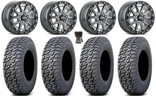 ITP SD10 Bdlk 15" Wheels Grey 33" Daemon Tires Polaris Ranger 1500 & Xpedition
