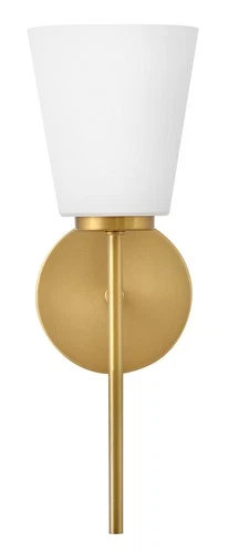 Lark 85420 Bri 1 Light 16" Tall Bathroom Sconce - Black - Picture 8 of 10