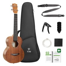 TOM 26  Tenor Ukulele   Solid Top Mahogany Includes Quick Locking St