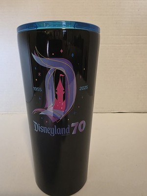 Disney Parks Disneyland 70th Anniversary Corkcicle Tumbler Mickey Mouse Mug Cup
