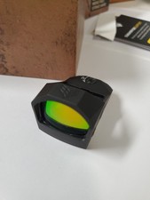 Swampfox Justice 1x27mm 3 MOA Micro Red Green Dot Sight RMR Pistol Cut Shake