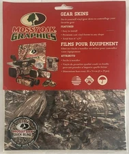Mossy Oak Graphics Duck Blind Camo Gear Skins 8"x29" ~ NEW IN PACKAGE