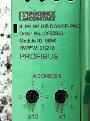 Phoenix Contact Profibus IB PB BK DI8 DO4/EF-PAC 2692322 Buskoppler