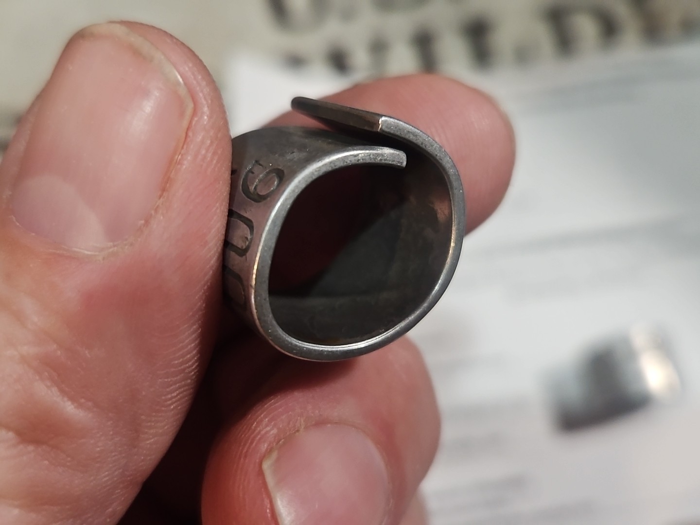 4 VTG 100% Federal CANADA GOOSE  Bands 838 808 798 758 Leg AVISE Bird Duck thumbnail 3