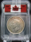 1945 Details Canada Dollar ICG AU55 (BT1335)