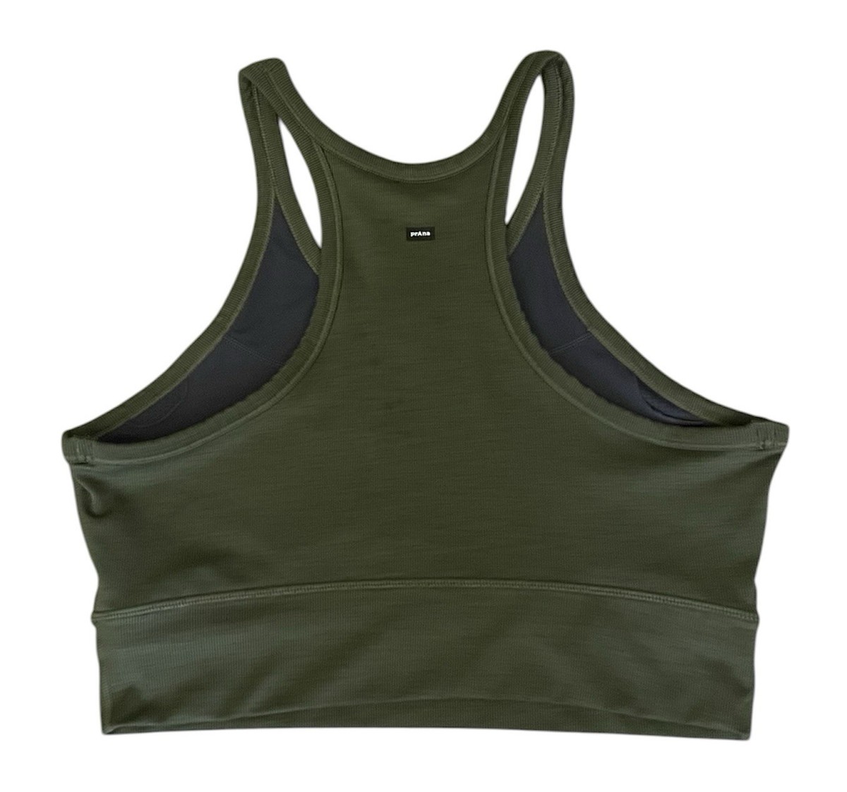 Prana Becksa Bralette Ribbed Green Women's Size Large | eBay