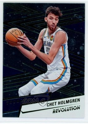 2024-25 Panini Revolution Green Cosmo /75 Chet Holmgren #86 0hr