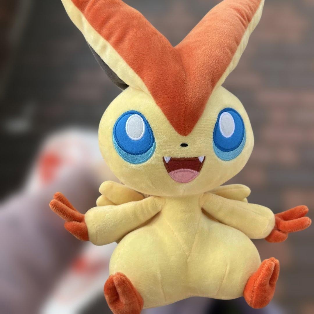 Pokemon Victini Mofugutto Plush Doll Toy 2026 Pokémon 28cm | eBay