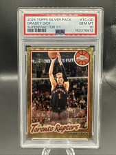 Marketplace image: 2025 Topps Silver Pack  Superfractor #TC-GD Gradey Dick  1/1 PSA 10