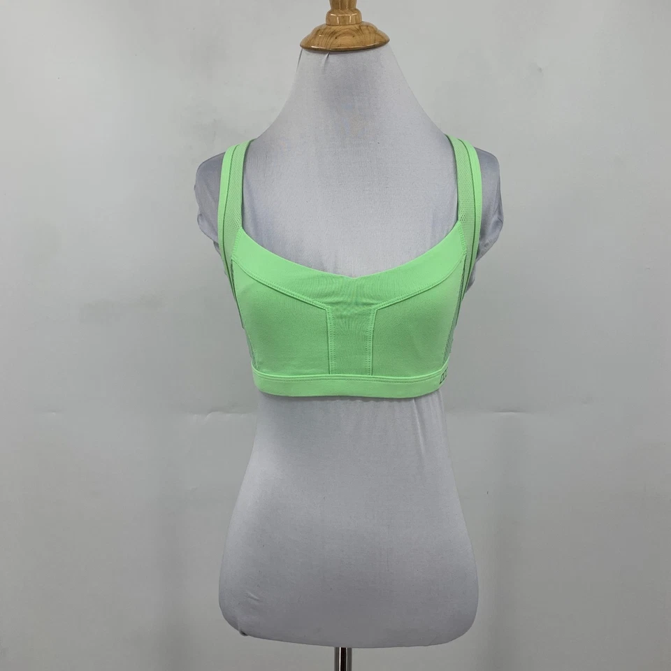 Sujetador deportivo Lorna Jane para mujer XS extra pequeño panel de malla de repollo recorte espalda deportiva Foto 2 de 4