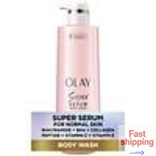Olay Super Serum Body Wash for Normal Skin, Serum Complex 18.5 fl oz