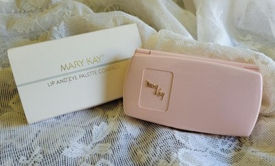 NEW Vintage 80s MARY KAY Cosmetics LIP & EYESHADOW PALETTE Empty COMPACT Sleeve