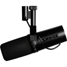 Shure SM7dB Dynamic Vocal Microphone w/ 28dB Built-in Active Preamp Refurbished