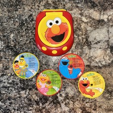 Sesame Street Elmo Music Player Sing Along Songs Toy 4 CDs 2007 Sesame Workshop