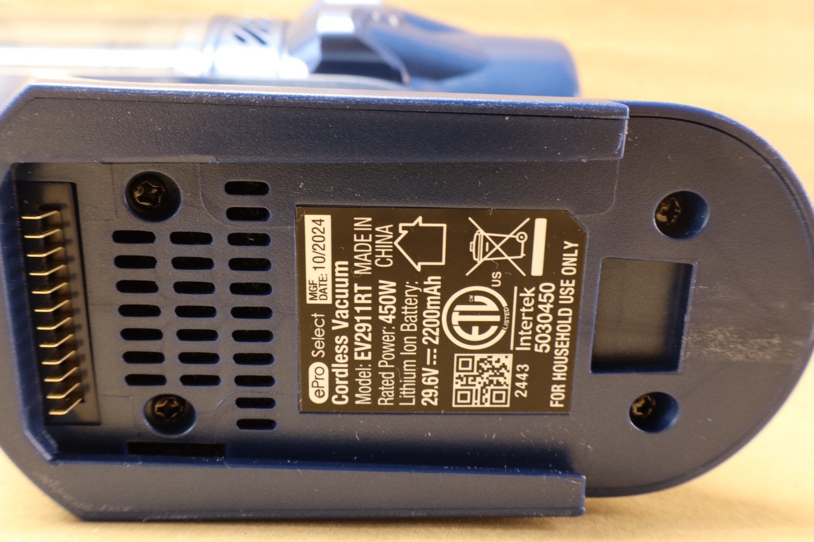 ePro Select Cordless Stick Vacuum with 2 Batteries, 6 Tools