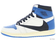 【US11】 AIR JORDAN 1 RETRO HIGH OG SP FRAGMENT TRAVIS SCOTT DH3227-105 【DS】 IN TH
