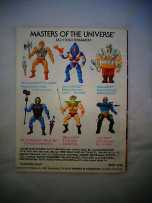 HE-MAN VS GELDOR MASTERS OF THE UNIVERSE MINI COMIC THE SECRET LIQUID OF  LIFE | eBay