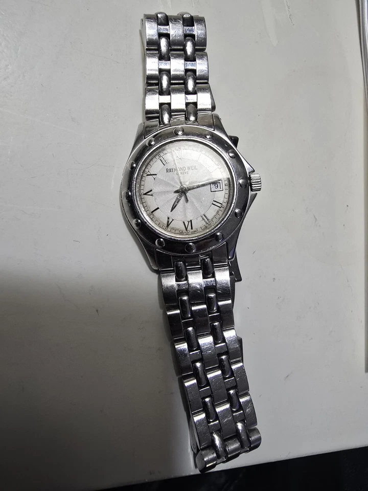 Raymond Weil Womens Stainless Steele Tango Needs Battery And Service - Image 4 of 4