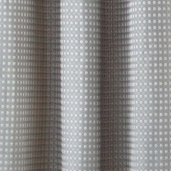 Par de Paneles Cortina Ventana 84" L x 37" (74) W Ojal Gris Gofre 2 Piezas Foto 3 de 3