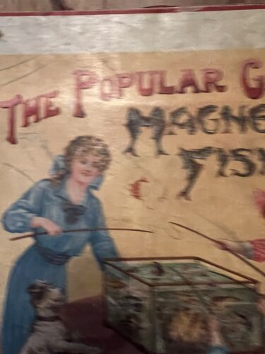 VINTAGE FISHING GAME 1900’s ORIGINAL VIKING TOYS MADE IN MANCHESTER - Picture 3 of 19