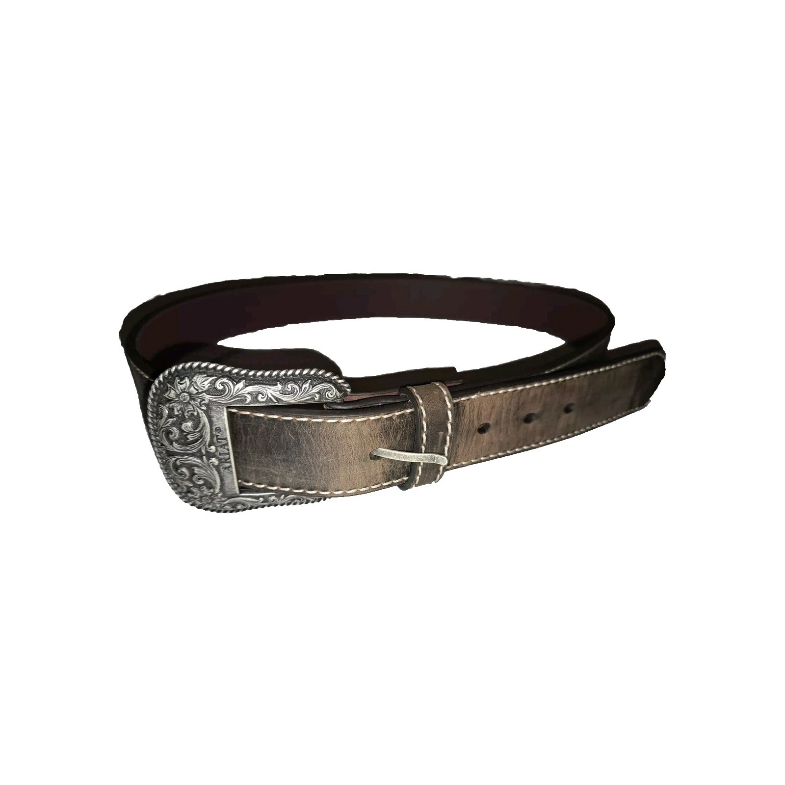 Cintos Ariat marrom sólido para mulheres