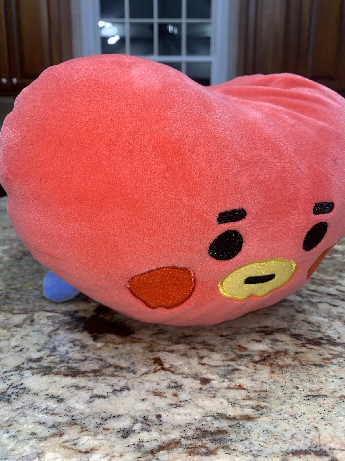 BTS BT21 Baby Official 12” Plush Tata Stuffed Animal Doll Pillow Travel Bed Room