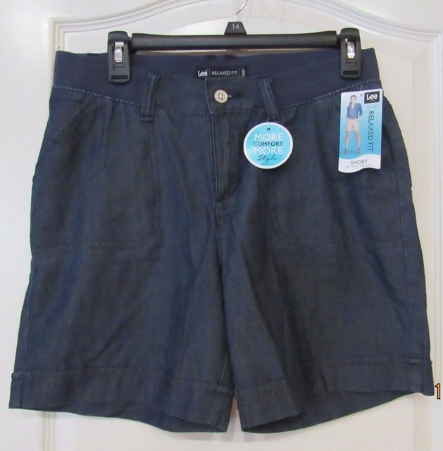 women's lee relaxed fit shorts