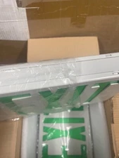 led exit sign emergency light