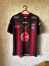 Warrington Wolves Size M Rugby League O'Neills 2020 Away Shirt Jersey Trikot
