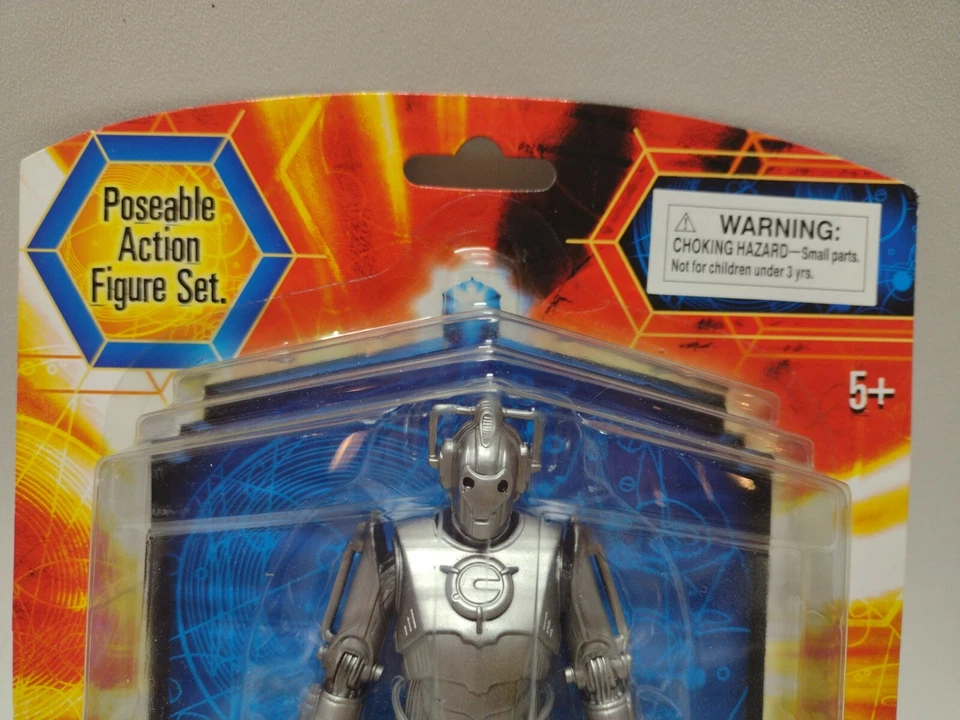 Doctor Who Cyberman w Arm Weapon Collectible Action Figure Character Series 2 Dr - Image 2 of 4