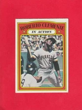 1972 Topps #310 Roberto Clemente IA VG/EX Pittsburgh Pirates #31416