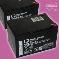 Ersatz-Akkus für Scooter Elektromobil Freerider Komet, 2 x 12V 13Ah Blei AGM