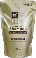 Kumano Horse Oil non silicon Shampoo Refill 500ml
